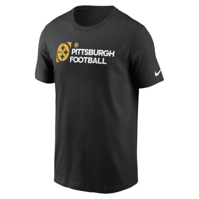 Pittsburgh Steelers Team Outline Essential T Shirt Men s Nike NFL T Shirt. Nike